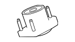 LR034244 - Suspension: Suspension Shock Absorber Mount for Land-Rover Image