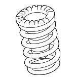 LR081574 - : Spring for Land Rover: Discovery Image