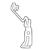 8271533V10 - Emission System: Upper Oxygen Sensor Bracket for Toyota Image image