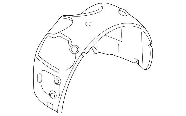 Fender Liner - BMW (51717837559)
