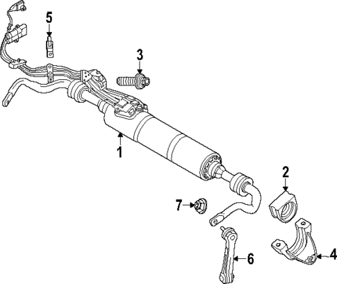 Stabilizer Bar & Components for 2024 BMW i7 #2