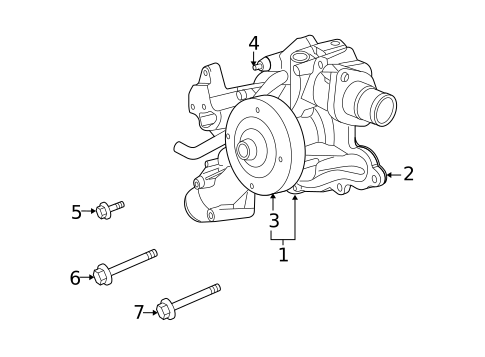 Water Pump for 2008 Dodge Ram 1500 #0