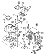 5012482AA - : Switch Opening Cover for Mopar Image