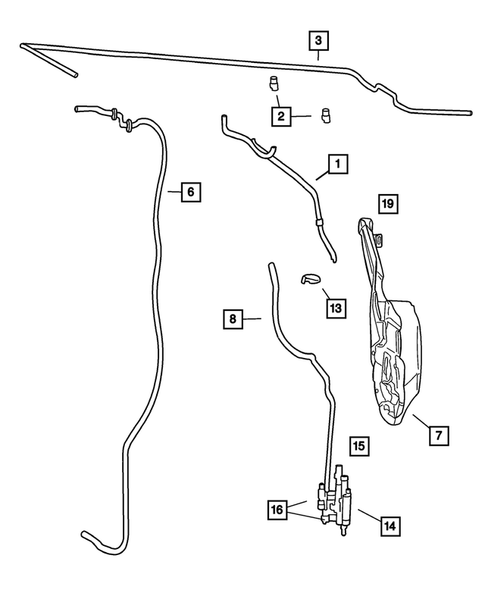 Windshield Wiper and Washer Systems for 2001 Dodge Caravan #1