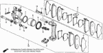 45217SE0003 - Chassis: SEAL, PISTON for Honda Image