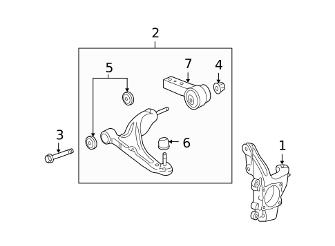 Suspension Components for 2009 Acura MDX #1