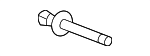 90853SZTG01 - Body: Fender Rivet for Honda: Accord, Civic, Insight Image