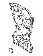 213502T000 - Engine: Front Cover for Genesis: G70, G80, GV70, GV80 Image