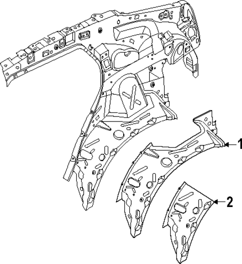 Inner Structure for 2025 BMW X2 #0