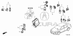 39670TY2A01 - Electrical/Exhaust/Heater/Fuel: SENSOR UNIT, PARKING for Acura Image