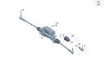 2974603901 - Steering: Rear Axle Steering for Mercedes-Benz: EQS 450, EQS 450+, EQS 580, EQS AMG Image