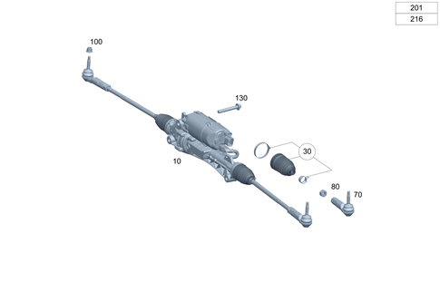 Rear Axle Steering for 2025 Mercedes-Benz EQS AMG #0