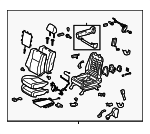 711000CE12B2 - : Seat Assembly for Toyota: Sequoia Image