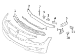 7119907285 - Body: Bumper Impact Bar Bolt for BMW Image