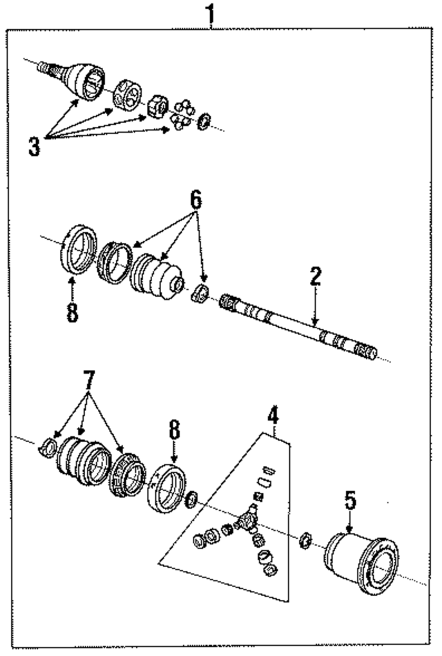 7833949 - Suspension: Inner Joint for GM Image