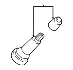 9963604140 - Electrical: Valve Stem for Mazda Image