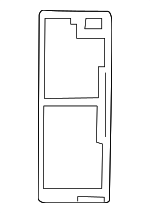 8J0010517J - Body: Info Label for Audi: TT, TT Quattro, TT RS Quattro, TTS Quattro Image