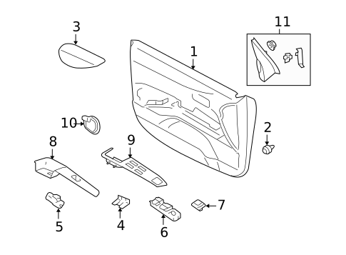 Mirrors for 2007 Mitsubishi Outlander #0