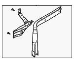 JL3Z16C274B - Body: Inner Reinforced for Ford Image