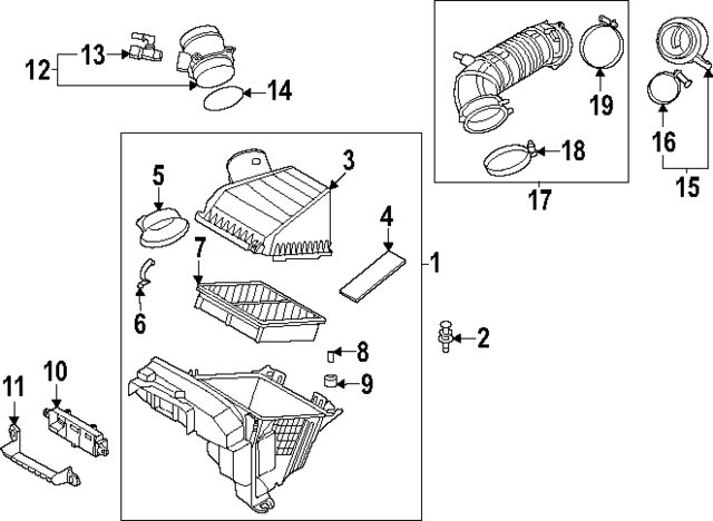 28113BE000 - : Air Filter for Hyundai Image