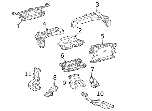 Ducts for 2013 Toyota Corolla #0
