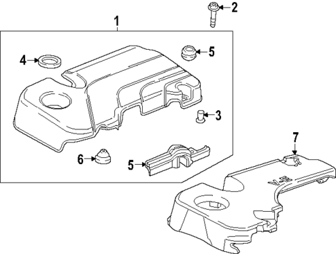 Engine Appearance Cover for 2025 Chevrolet Equinox #0