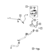 68283565AB - Cooling: Coolant Recovery Bottle for Mopar Image