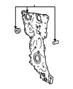 1132025041 - : Outer Timing Cover for Toyota: 4Runner, Land Cruiser Image