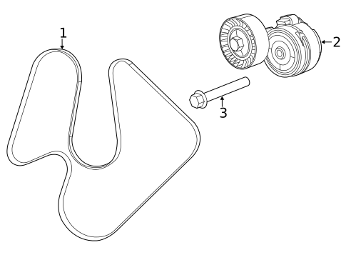 Belts & Pulleys for 2013 Dodge Dart #0