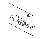 49583E6000SJ1 - Suspension: Inner Boot for Kia: Optima Image