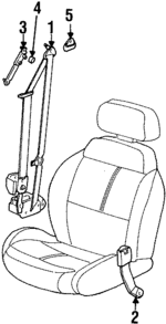 21051783 - Electrical: Retractor Assembly for GM Image