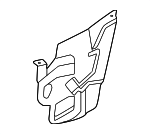 2066800000 - Exhaust: Heat Shield for Mercedes-Benz Image