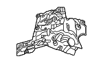 2066827600 - Exhaust: Heat Shield for Mercedes-Benz Image