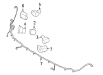 HM5Z15K867A - : Wire Harness for Ford Image