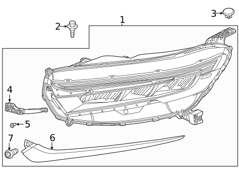 Headlamp Components for 2025 Honda CR-V | OEM Parts Online