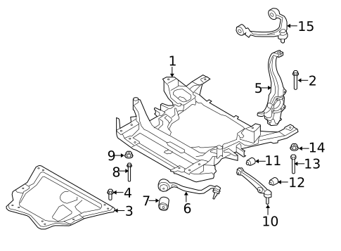 Suspension Components for 2016 BMW X5 #2