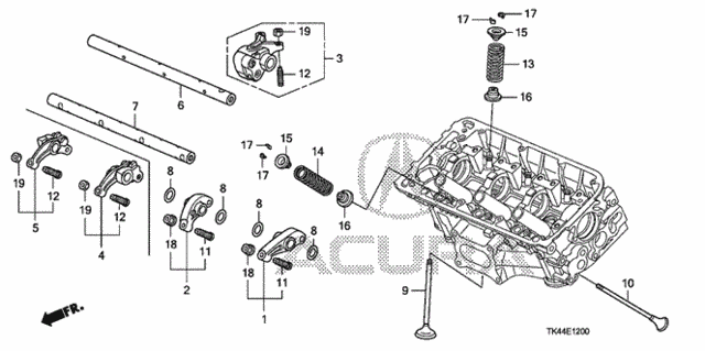 Valve - Rocker Arm (FR.) for 2011 Acura TL #0