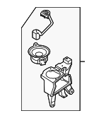 12783370 - Body: Rear Speaker for Saab: 9-3, 9-3X Image