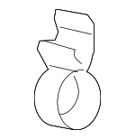 1472514001 - Body: Drain Hose Clamp for Genesis: Electrified GV70 | Hyundai: Elantra, Elantra Coupe, Genesis Coupe, Santa Cruz, Tiburon, Tucson Image