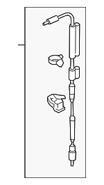 39159S9VA21 - : 2006-2008 Honda Pilot - Feeder Assembly Glass Antenna Sub for Honda: Pilot Image