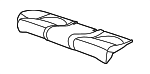 C2C14590LEG - Body: Cushion Assembly Cover for Jaguar: XJR Image