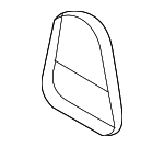 7L6845227E - Body: Wiper Arm Cap for Volkswagen Image