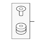 80A698649 - Suspension: Air Compressor Mount for Audi: Q5, Q5 PHEV, SQ5, SQ5 Sportback Image