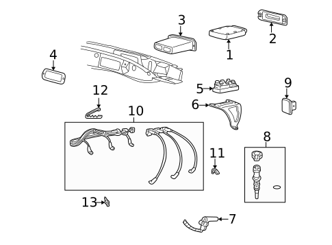 Secondary Ignition for 1999 Mazda B4000 #0