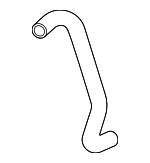 1950264AA00 - Belts &amp; Cooling: Radiator Coolant Hose for Honda Image