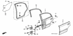 90755SB2000 - Body/Air Conditioning: E-RING (6MM) for Honda Image