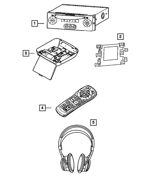 Entertainment Systems for 2007 Jeep Grand Cherokee #0