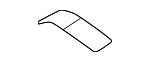 51236FL00A9P - Body: Stop Plate for Subaru: Crosstrek, Impreza, Legacy, Outback Image