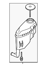 32416799590 - Steering: Reservoir Assembly for BMW: 530i, 540i, 550i, 550i GT, 550i GT xDrive, 550i xDrive, 640i, 640i Gran Coupe, 640i xDrive, 640i xDrive Gran Coupe, 650i, 650i Gran Coupe, 650i xDrive, 650i xDrive Gran Coupe, 750i, 750i xDrive, 750Li, 750Li xDrive, Alpina B6 xDrive Gran Coupe, Alpina B7, Alpina B7 xDrive, Alpina B7L, Alpina B7L xDrive, M6, M6 Gran Coupe Image