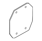 51127425457 - Body: Impact Bar Gasket for BMW Image